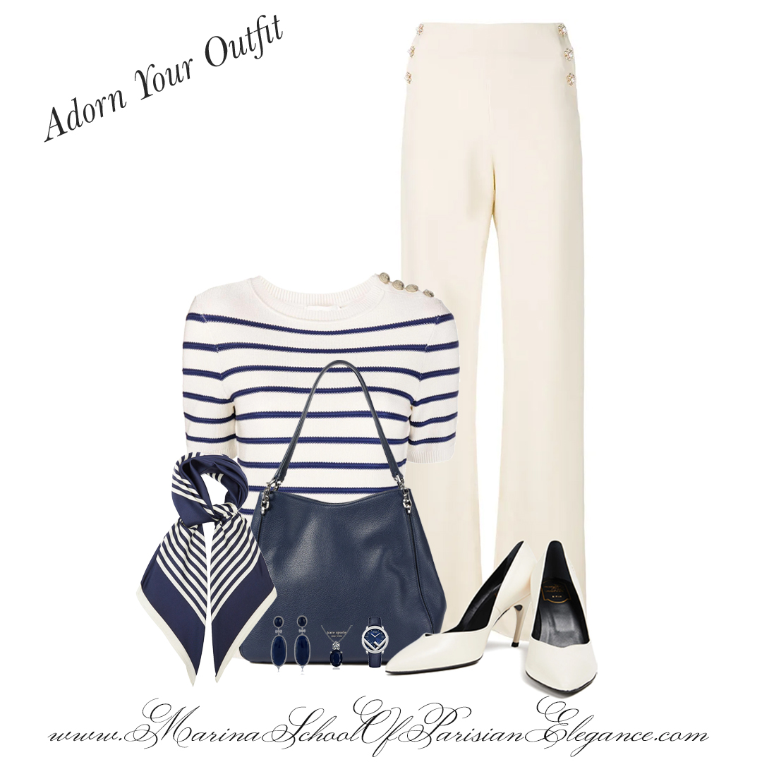 Parisian style sailor pant: The Classic Sailor Look	