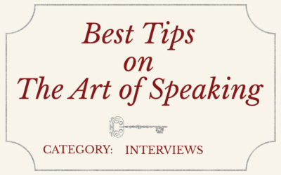 Best Tips on the Art of Speaking