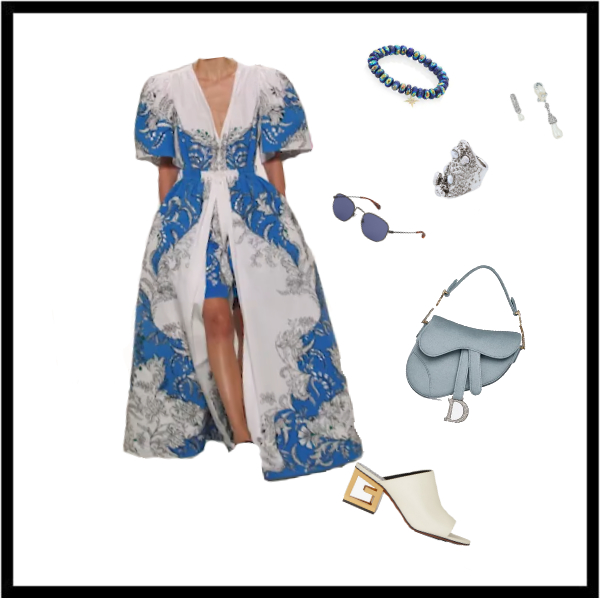 Spring_Summer 2020 Parisian Style Fashion Forecast: French bourgeoisie floor-length dress style guide - by the personal stylist expert in Parisian style