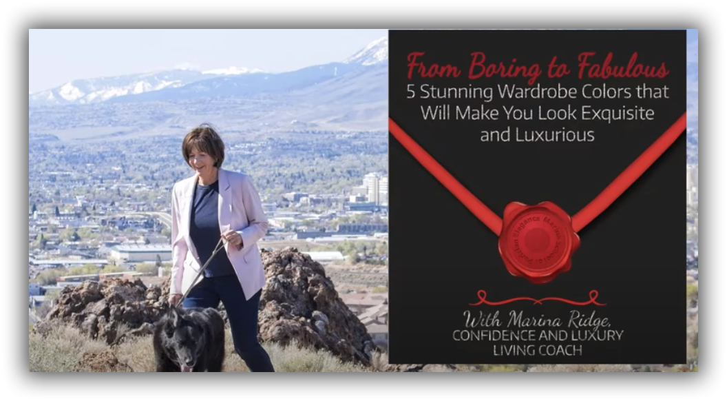 Sarah_Boxx_ How Parisian Elegance Transformed My Client's Life_2: Woman walking with a dog