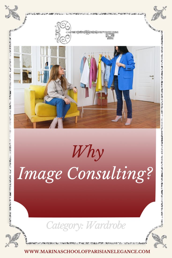Why Image Consulting: A lady showing a few clothes to help a client know what to wear