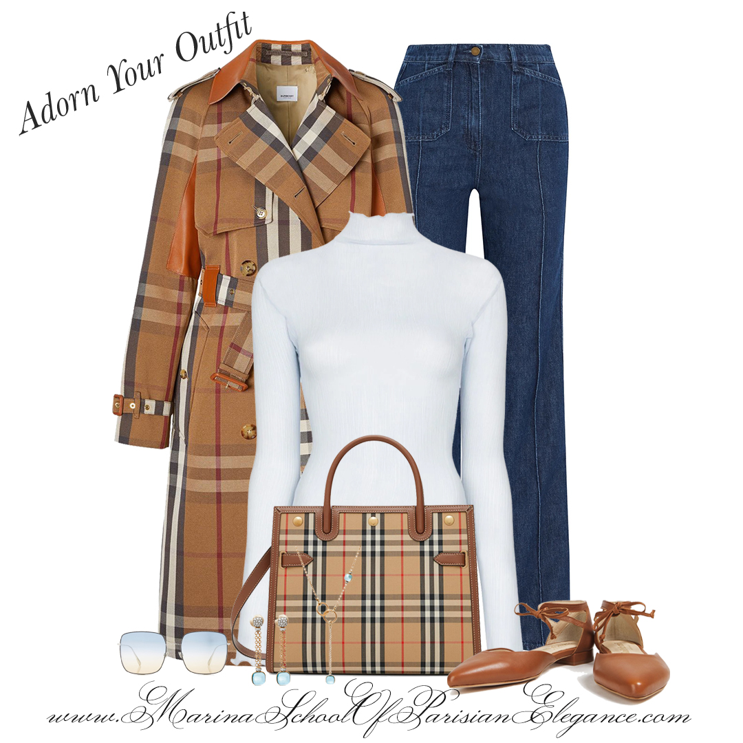 Parisian Style Trench - Marina School of Parisian Elegance